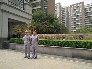 御錦城小區荃芬除甲醛施工案例