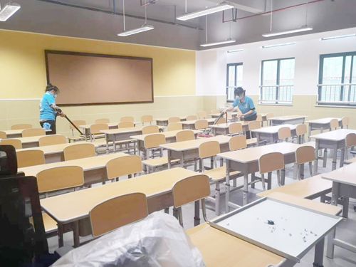 西咸新區第一小學除甲醛施工